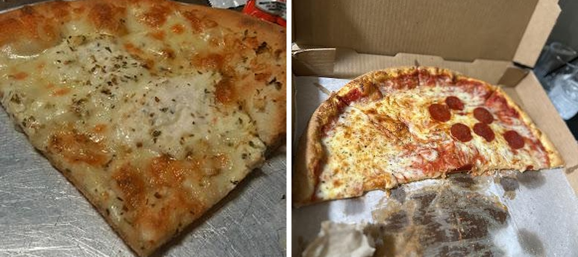 Captain's Pizza Menu
